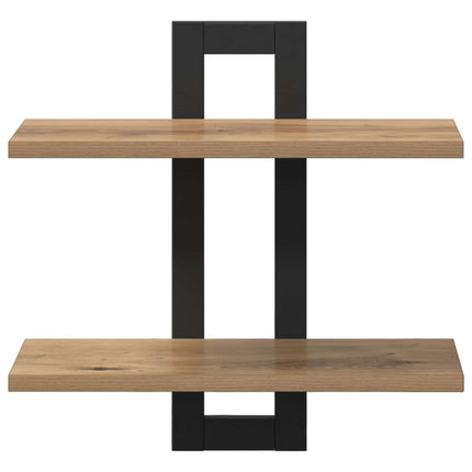 Flytande hyllor Artisan-ek 40 x 15 x 40 cm Konstruerat trä