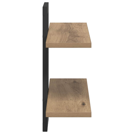 Flytande hyllor Artisan-ek 40 x 15 x 40 cm Konstruerat trä