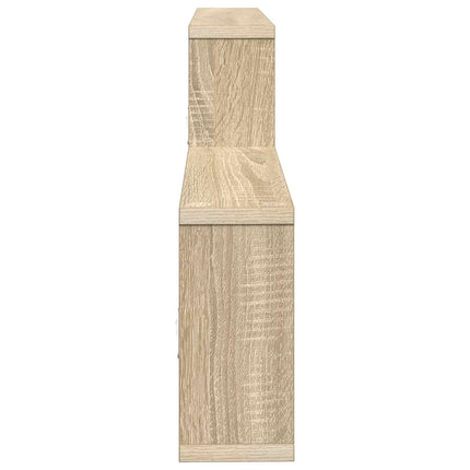 Vägg hylla Sonoma-ek 130 x 10 x 50 cm Konstruerat trä