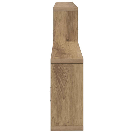 Vägg hylla Artisan-ek 130 x 10 x 50 cm Konstruerat trä