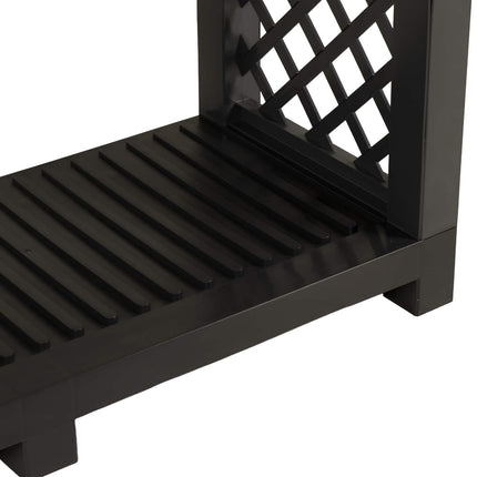Eldstäder Rack 114 x 46 x 101 cm PP Antracit