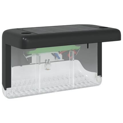 Utomhus solcellslampor med markspik 12 pcs Varmvit 4,5 cm