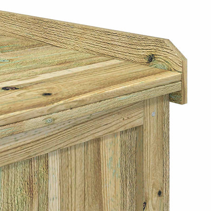 Utomhus Kudde Låda Impregnerat furu 58,5 x 60 x 47 cm