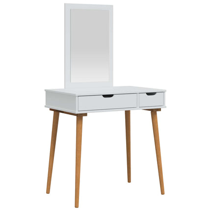 Skrivbordsset FAUSKE 2 pcs Vit 76 x 50 x 143 cm