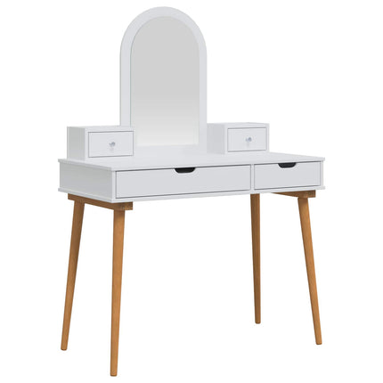 Skrivbordsset FAUSKE 4 pcs Vit 100 x 50 x 143 cm