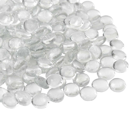 Glasnugget 17-19 mm Transparent Glas