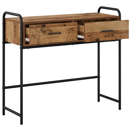 Konsolbord Gammalt trä 90 x 33 x 80,5 cm Konstruerat trä