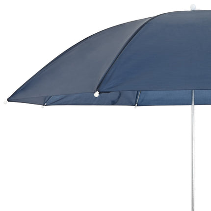 Paraply med klämma 2 pcs Mörkblå Ø 105 x 86 cm 170T polyester