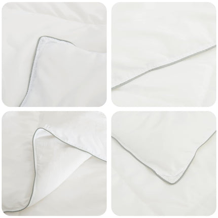 Duntäcke TRIER 135x200 cm Sommar 140 GSM Vit Hypoallergen