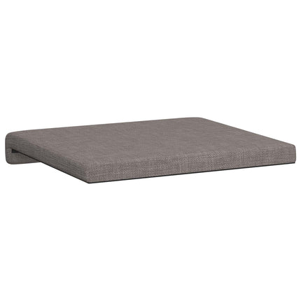 Bänk kudde 2 st Tyg Taupe Djup 35 cm