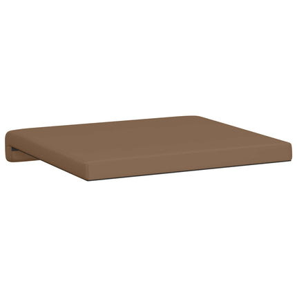Bänk kudde 4 st Konstläder Cappuccino Djup 35 cm