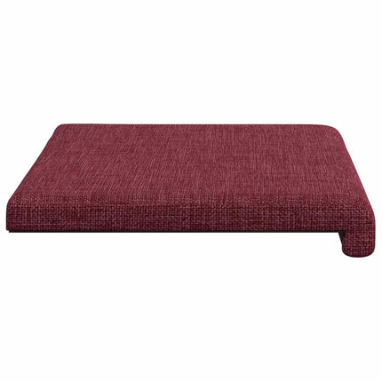 Bänk kudde Tyg Vinröd Djup 35 cm