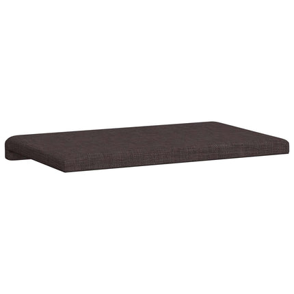 Bänk kudde Tyg Mörkbrun Djup 35 cm