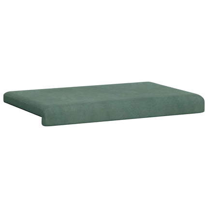 Bänk kudde Sammet (V) Havgrön Djup 35 cm