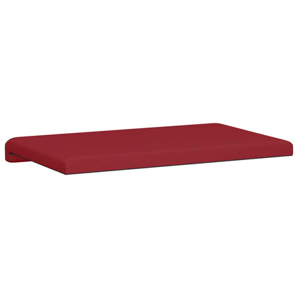 Bänk kudde Konstläder Vinröd Djup 35 cm