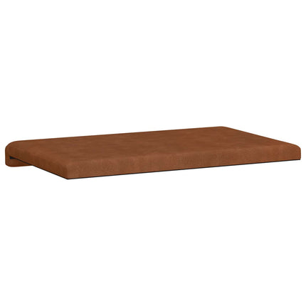 Bänk kudde Konstläder Brun Djup 35 cm