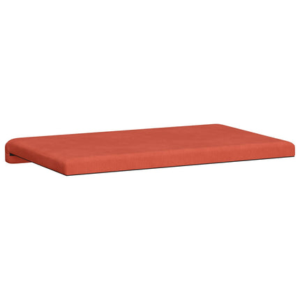 Bänk kudde manchester Röd orange Djup 35 cm