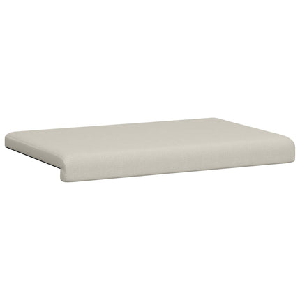 Bänk kudde Texturerad Sammet Havre Djup 35 cm
