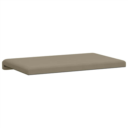 Bänk kudde Texturerad Sammet Kaki Djup 35 cm