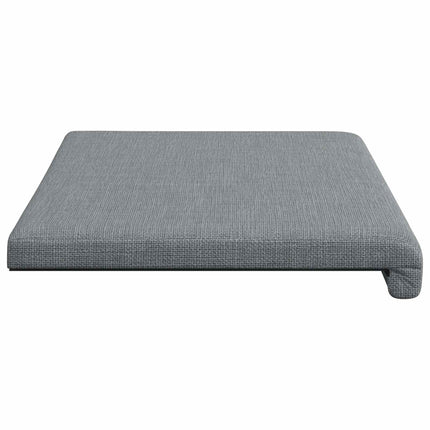 Bänk kudde Tyg Ljusgrå Djup 35 cm