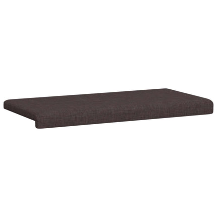 Bänk kudde Tyg Mörkbrun Djup 35 cm