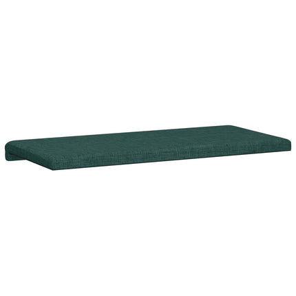 Bänk kudde Tyg Mörkgrön Djup 35 cm