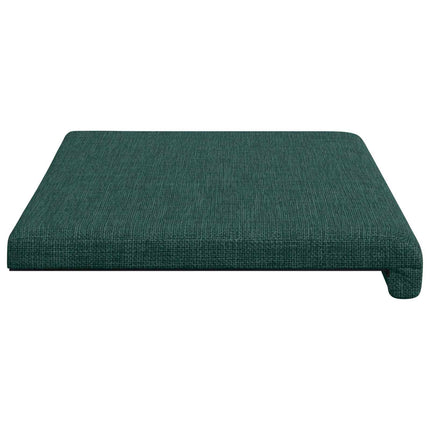Bänk kudde Tyg Mörkgrön Djup 35 cm