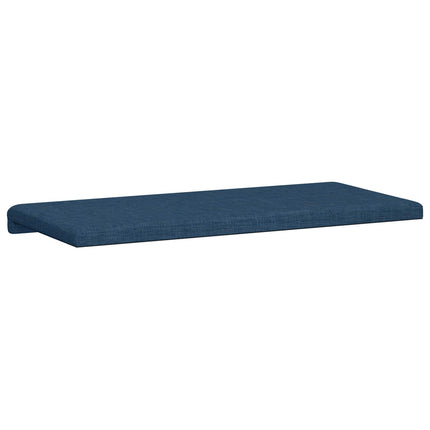 Bänk kudde Tyg Blå Djup 35 cm