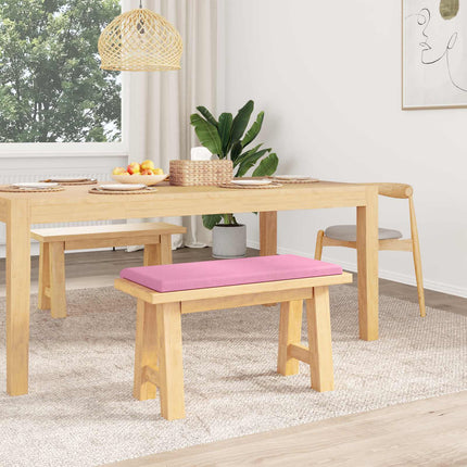 Bänk kudde Tyg Rosa Djup 35 cm