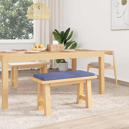 Bänk kudde Tyg Jeansblå Djup 35 cm