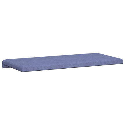 Bänk kudde Tyg Jeansblå Djup 35 cm