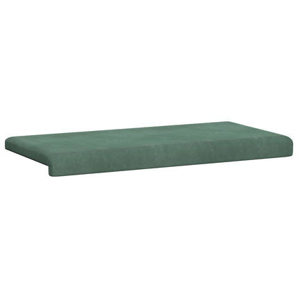 Bänk kudde Sammet (V) Havgrön Djup 35 cm