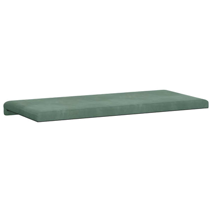 Bänk kudde Sammet (V) Havgrön Djup 35 cm