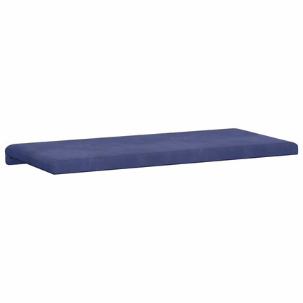 Bänk kudde Sammet (V) Polisblå Djup 35 cm