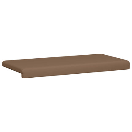 Bänk kudde Konstläder Cappuccino Djup 35 cm
