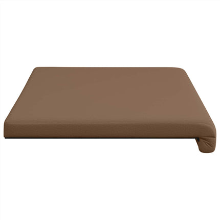 Bänk kudde Konstläder Cappuccino Djup 35 cm