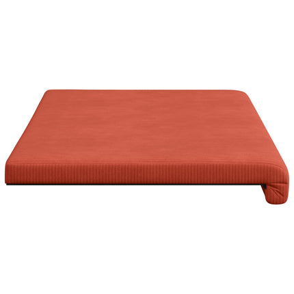 Bänk kudde manchester Röd orange Djup 35 cm