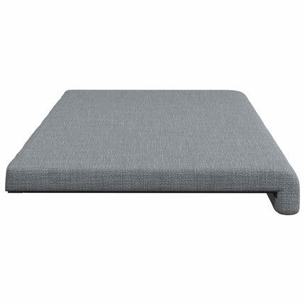 Bänk kudde Tyg Ljusgrå Djup 35 cm