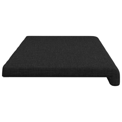 Bänk kudde Tyg Svart Djup 35 cm