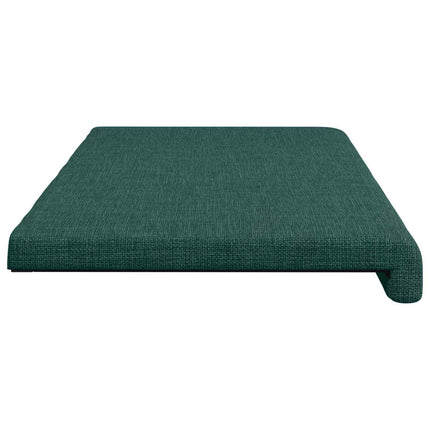 Bänk kudde Tyg Mörkgrön Djup 35 cm