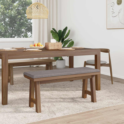 Bänk kudde Tyg Taupe Djup 35 cm