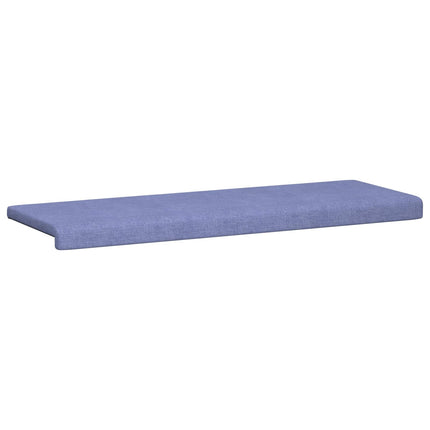 Bänk kudde Tyg Jeansblå Djup 35 cm