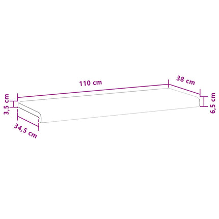 Bänk kudde Sammet (V) Vinröd Djup 35 cm