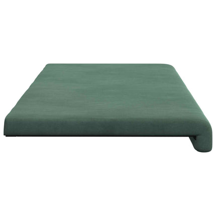Bänk kudde Sammet (V) Havgrön Djup 35 cm