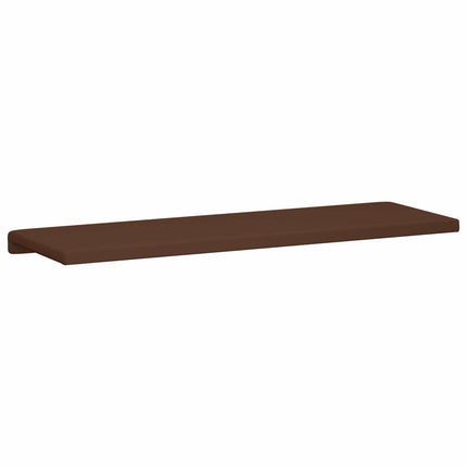 Bänk kudde Konstläder Brun Djup 35 cm