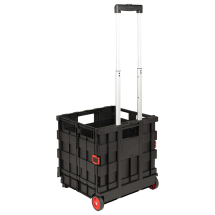 Vagn Svart och Röd 35 x 39 x 92 cm PP och elastomer
