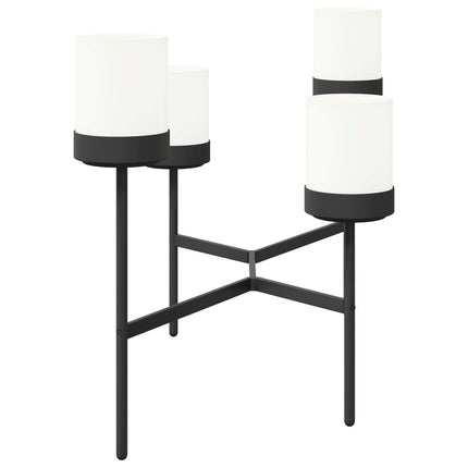 Blomställ Vit 125 x 55 x 81 cm PP och Stål