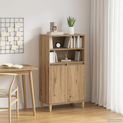 Skåp Artisan-ek 60 x 36 x 110 cm Konstruerat trä