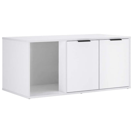 Kattbur Möbler Vit 100 x 49 x 45 cm Konstruerat trä