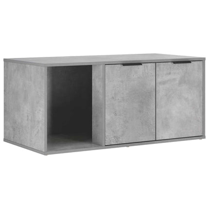 Kattbur Möbler Betonggrå 100 x 49 x 45 cm Konstruerat trä